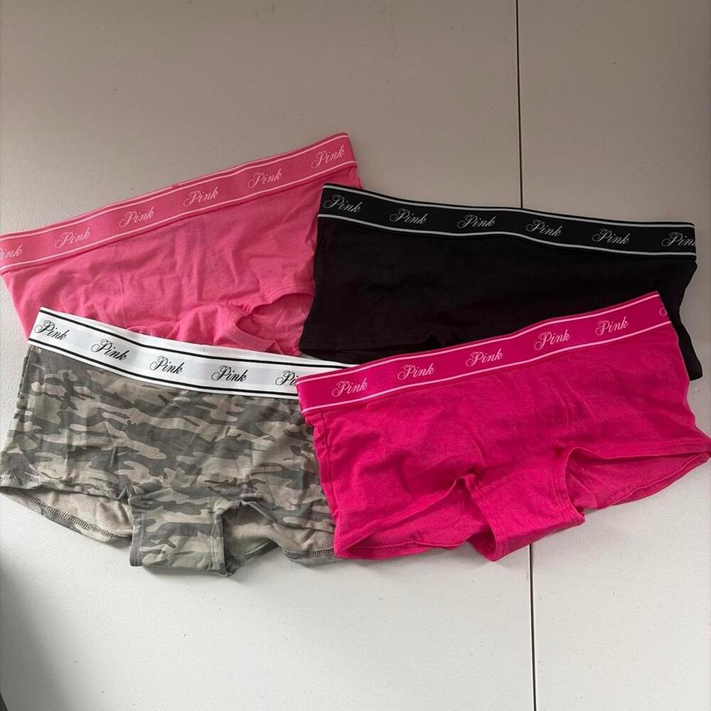 4 pairs XS nwt pink